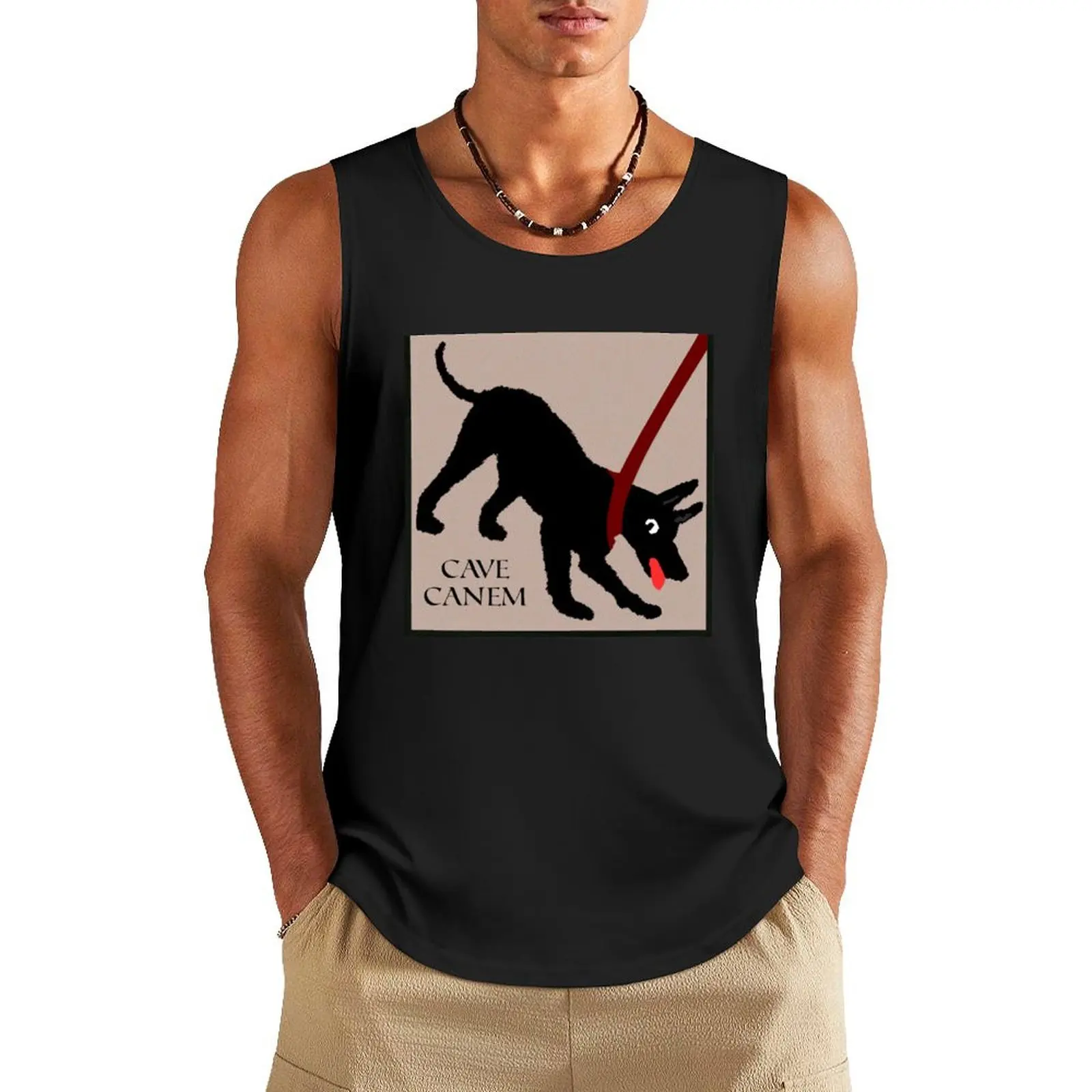 

Cave Canem Tank Top Men's gym articles summer clothes men 2025 t-shirts for Men's gym Men's singlets