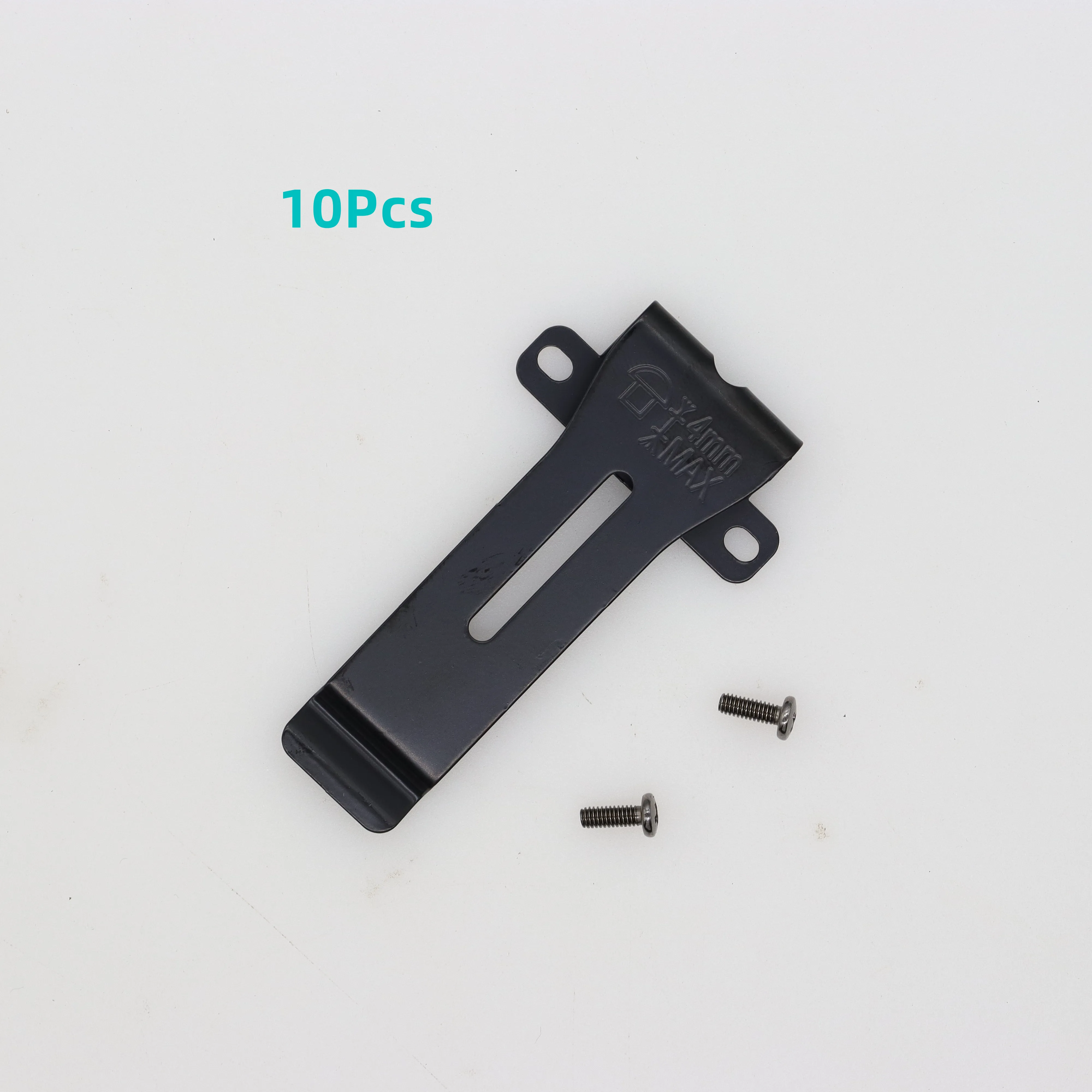 10Pcs Metal Belt Clip For Kenwood TK-208 TK-308 TH-22AT TH-42AT TK 208 308 TH22AT TH42AT Baofeng BF 888S 666s 777S