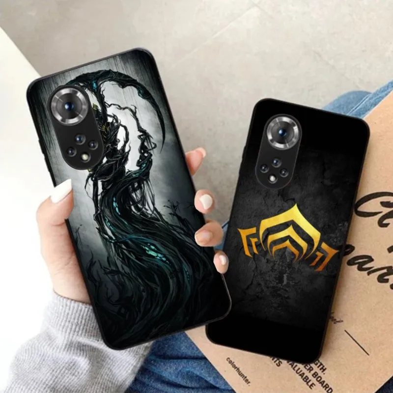 WARFRAME Game Smart Phone Case for Honor 90 70 50 20 7S X9 X8 X7 Magic 4 3 Pro Black Soft Phone Cover Funda