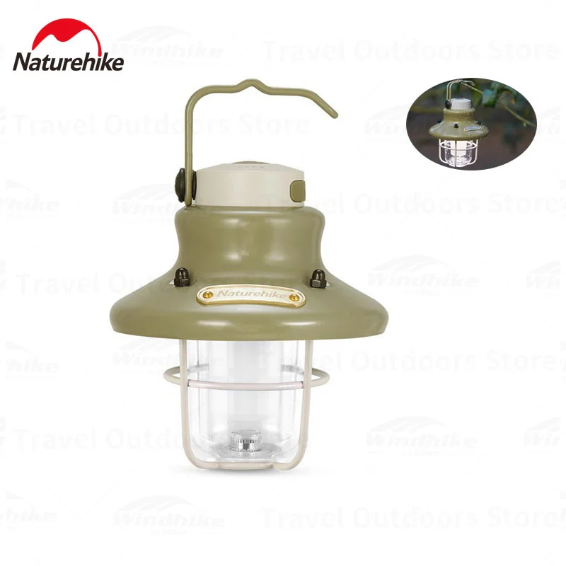 

Naturehike Outdoor Portable Waterproof Tent Hanging Lamp Camping Ground Mounted Atmosphere Light LED Camping Lantern