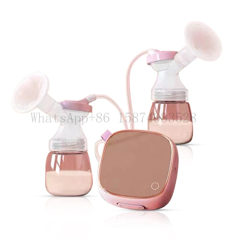 

Customized electric , dual-sided breast pump, fully milk extractor, high suction power automatic milking