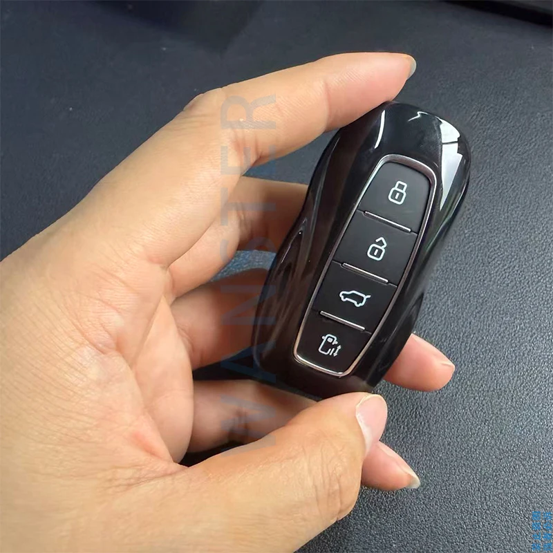 4 أزرار مفتاح السيارة فوب شل الإسكان لسيارة فورد EQUATOR SUV 2021 2022 2023 (غطاء مفتاح السيارة يعتمد عملية طلاء الخبز)