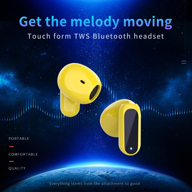 Wireless Bluetooth-compatible Headphones Running Sports Music Earphones Headset With Mic For Andriod Ios Phones