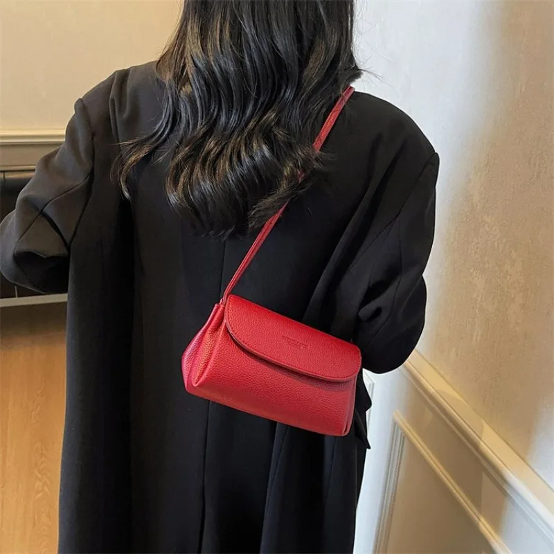 Diaper Bag Stylish Chic Leather Tote Luxury Designer Crossbody For Women Elegant Minimalist Handbag Purse