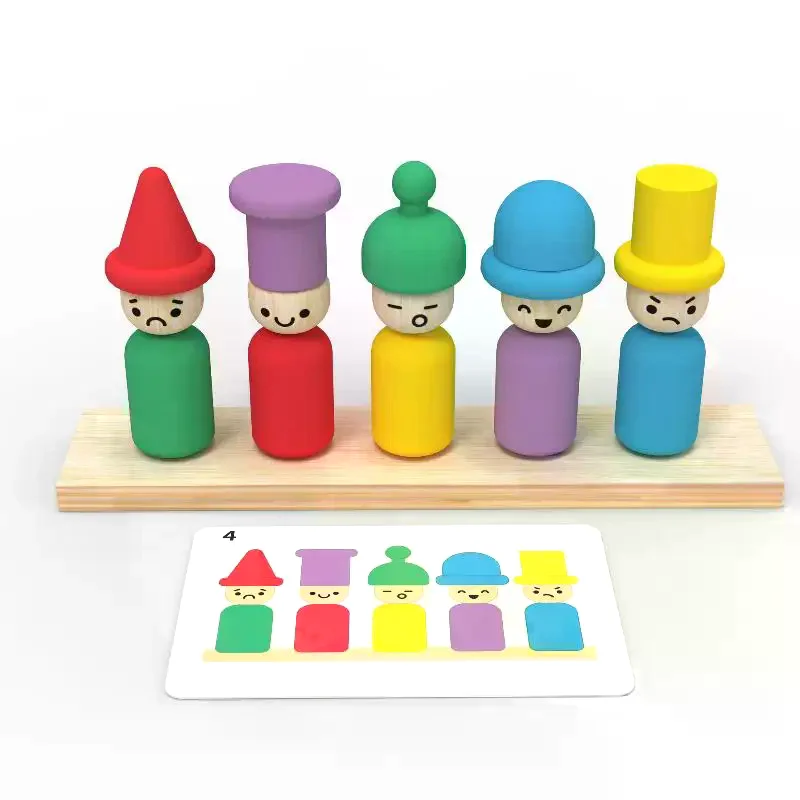 การศึกษาปฐมวัยสำหรับเด็ก: ตุ๊กตาขนาดเล็กแบบมอนเตสซอรี่, การแสดงสีสัน, การเรียงซ้อนดนตรี, ของเล่นฝึกการประสานงานระหว่างมือและตา