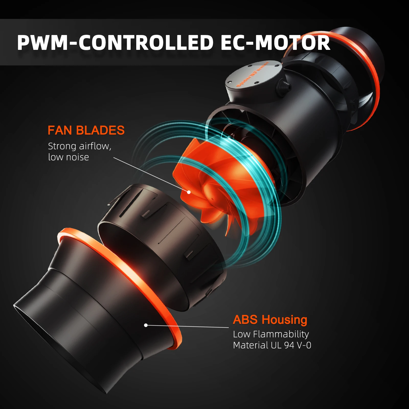 Imagem -05 - Aranha Fazendeiro Inteligente Inline Fan Ventilação Ducting Fan Temperatura Umidade Controlador para Grow Tent Kit 6