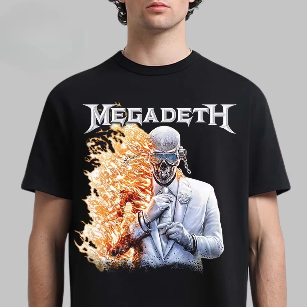 Megadeth Canada 2026 Tour Graphic Tee Featuring Anthrax and Exodus