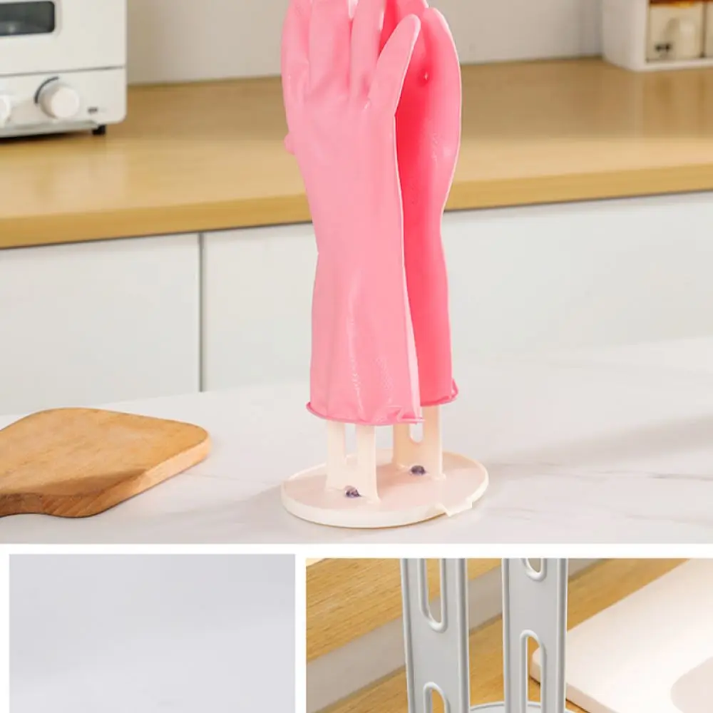Sink Countertop Drying Organizer Rack For Cleaning Gloves Holder Drainer Stand Modern Kitchen Accessory