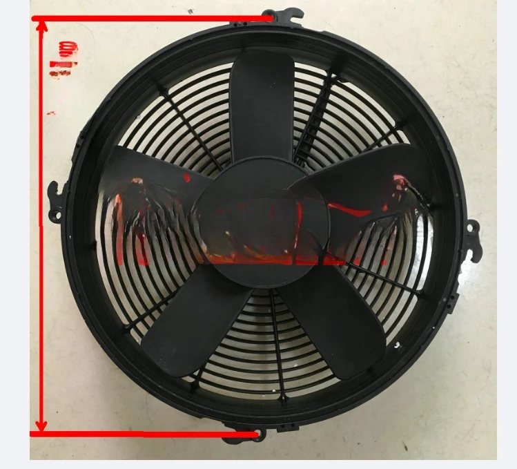 Crane parts Hydraulic oil fan Heater Electric fan 20 tons 25 30 50  80 tons accessories