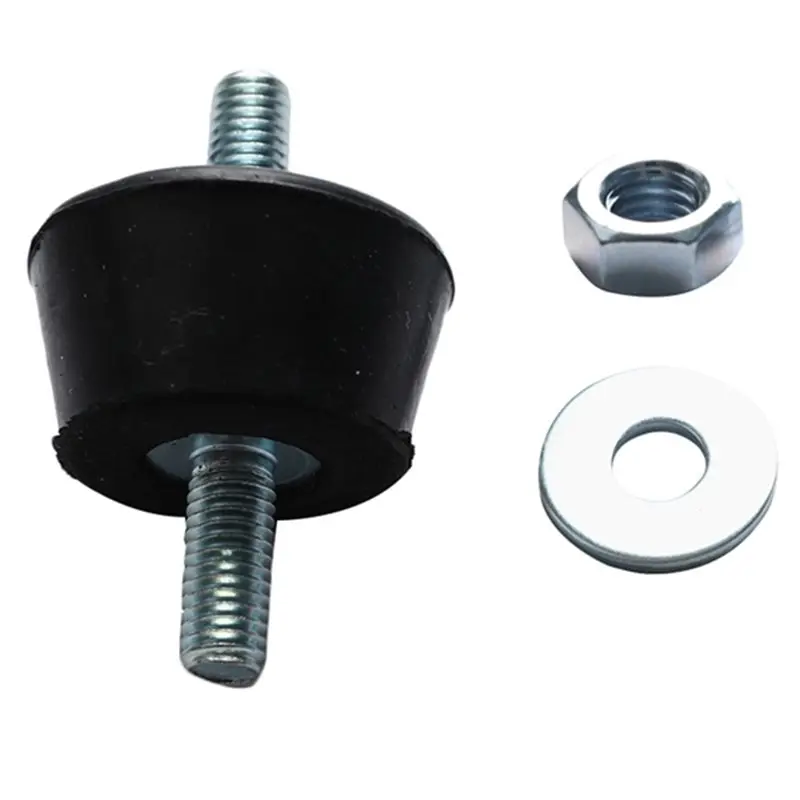 PTST Anti-Vibration Shock-Absorbing Pad Feet 4-Pack Double External Thread Mounts For 1-3P AC Outdoor Unit Brackets Buffer