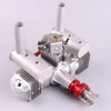 새로운 RCGF 70cc 트윈 실린더 가솔린/가솔린 엔진 RC 모델 비행기 용 머플러/점화/점화 플러그가있는 이중 실린더 2
