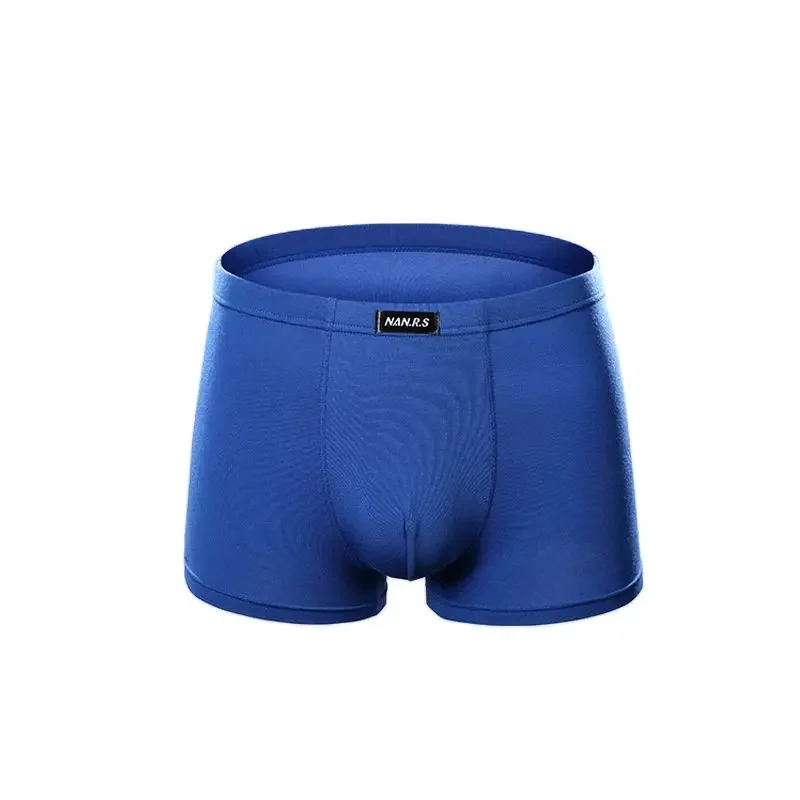 Calcinha Boxer de fibra de bambu masculina, respirável, cuecas masculinas aconchegantes, calcinha macia do homem, cuecas sexy, roupa íntima
