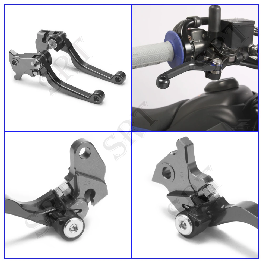 

Fits for Yamaha XG250 XT250 SEROW 250 225 TRICKER XT250X 2004-2018 Motorcycle Accessories Dirt Bike Brake Clutch Levers Set