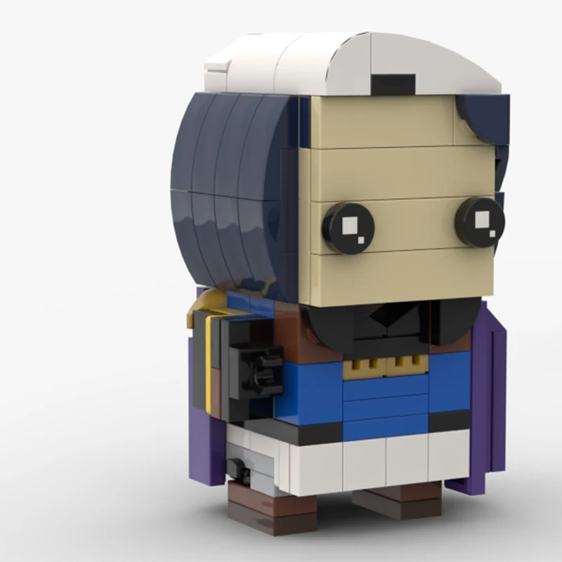 

176 шт. MOC Caitlyn Arcane Summoner's Rift Brickheadz строительные блоки Рождественский подарок практический образовательный подарок идеально подходит для детей