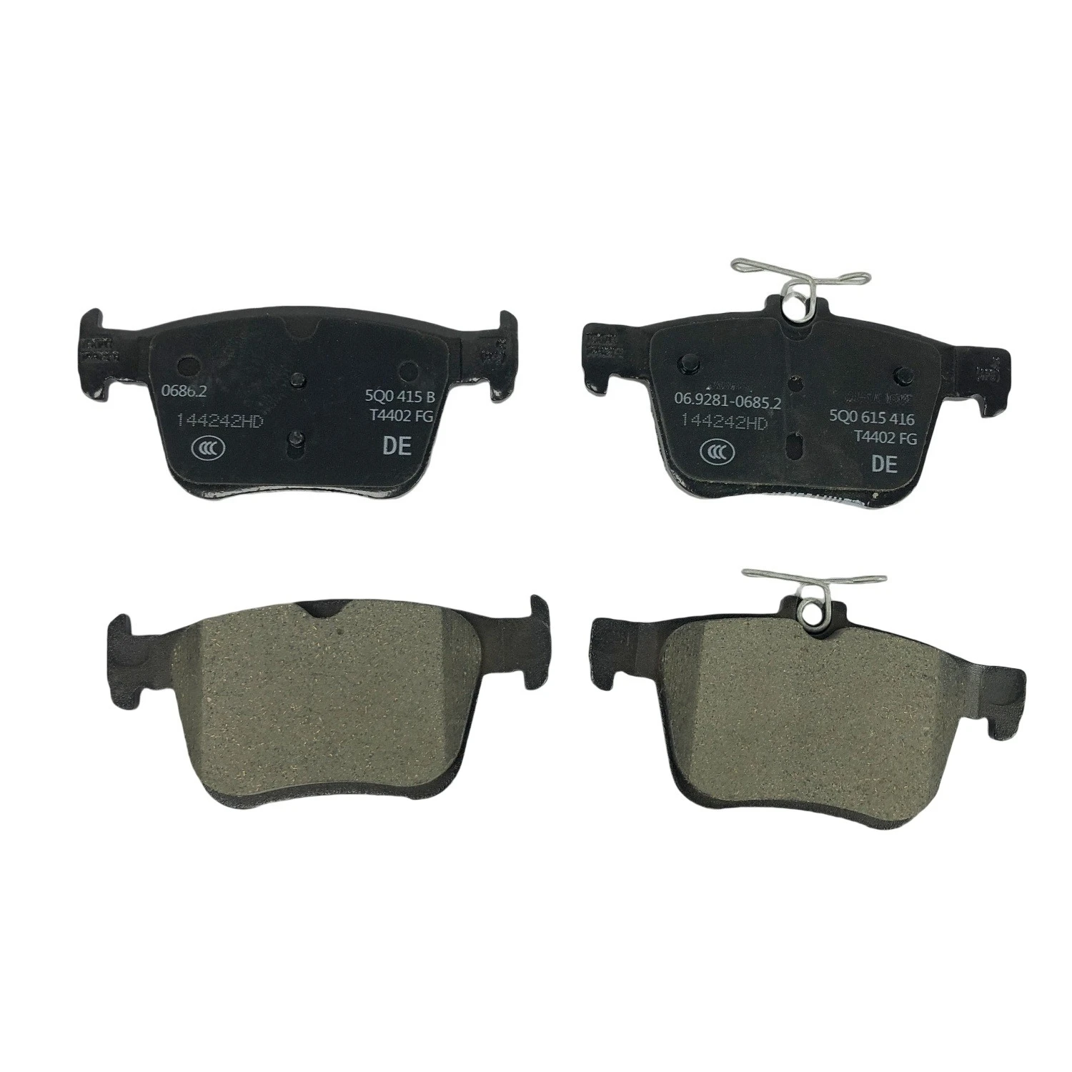 

3Q0698451M Rear Disc Brake Pad for Skoda for for for Tiguan Allspace for Superb2015-2024 2018-2026