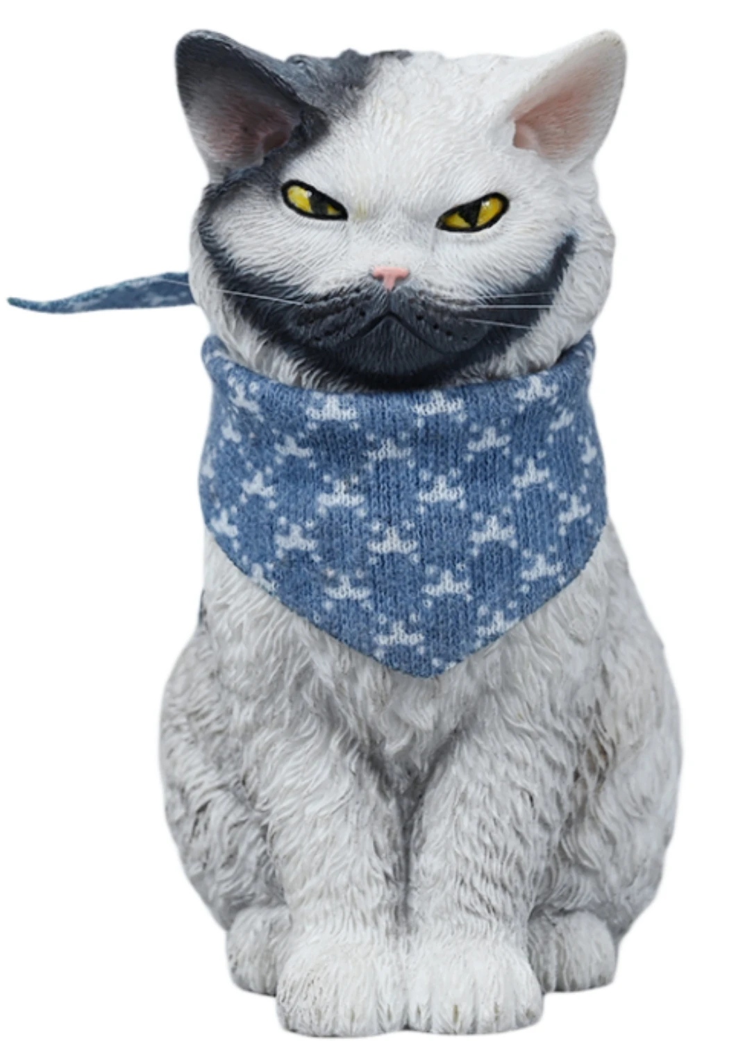 Figura de animal 1:6 expertemente pintada a mano de HiPlay JXK Selkirk Rex