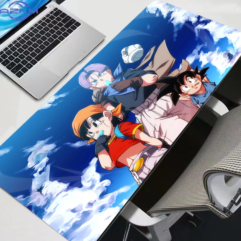 Mouse Pad Anime Dragon Ball Gaming Accessories Mousepad Durable Big Gamer PC Completo Computer Keyboard Desk Mat Varmilo