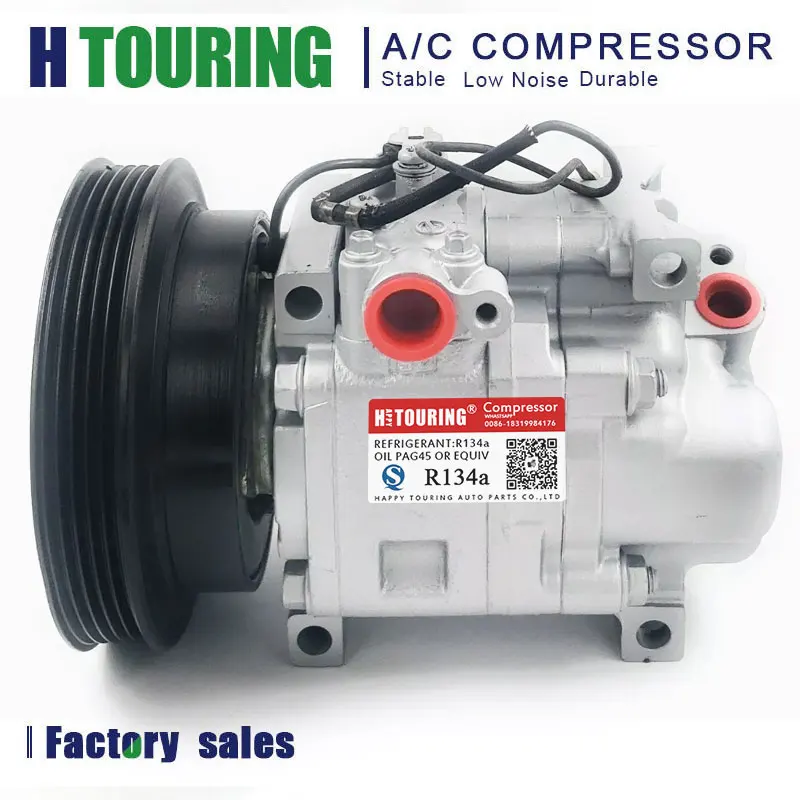 

Компрессор переменного тока для Mazda Protege 1999-2000 L4 1.8L OEM H12A0AH4JU CO478 B25F61450B B26K61450D 1522023 2022181 2022181R CO 10763C