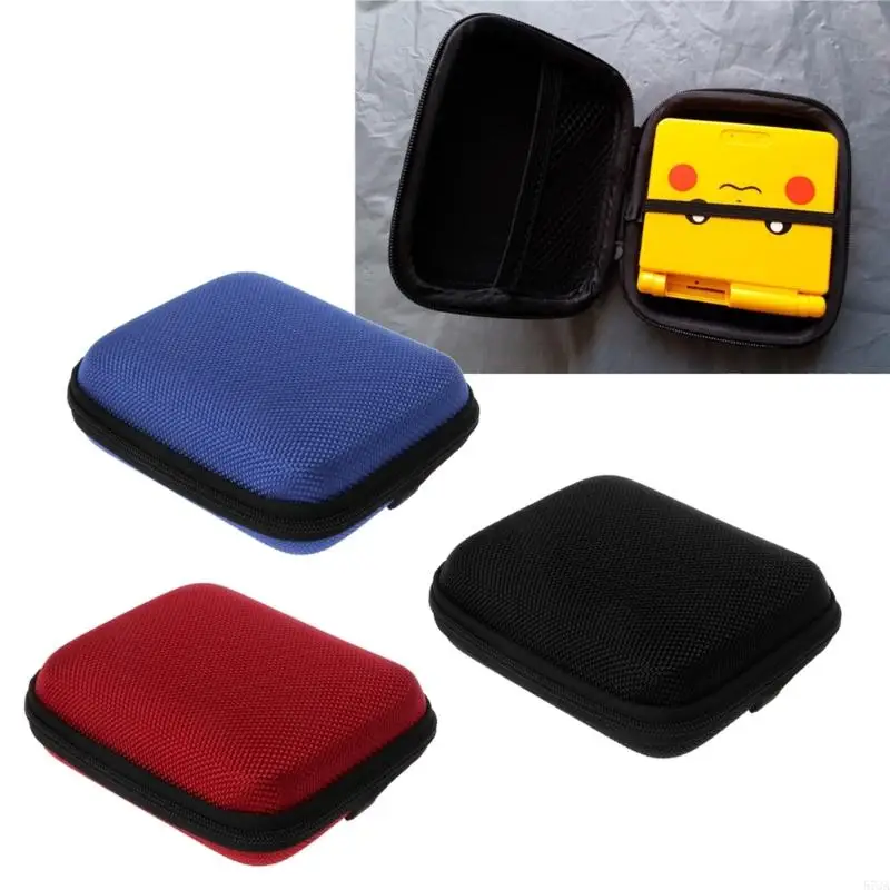 573A Hard for Shell Storage Bag for GBA SP Game Console Portable EVA Waterproof Travel for Case Cover Pouch Solid Color Acces