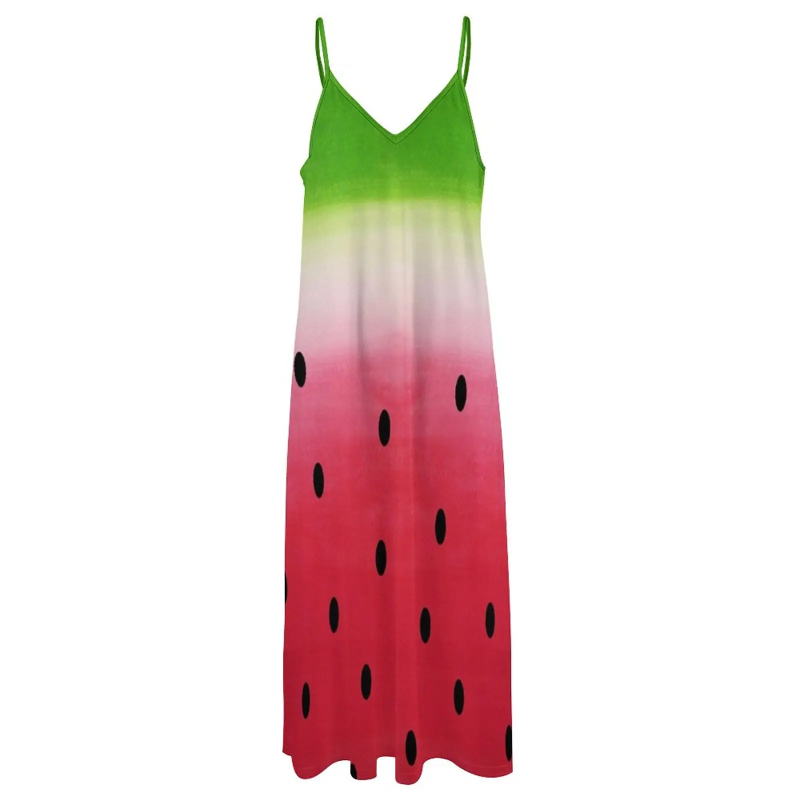 Watermelon Sleeveless Dress luxury evening dresses 2024 Women's dress luxury evening dresses for women 2024 Clothing