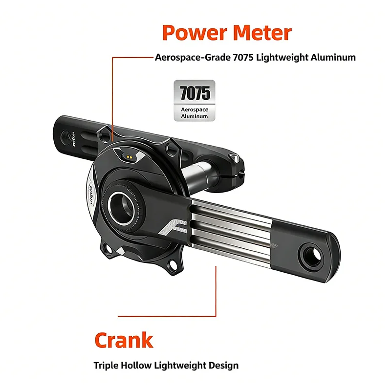 Magene PES P515 Power Meter Crankset 2027 Version 4-Bolt 110BCD