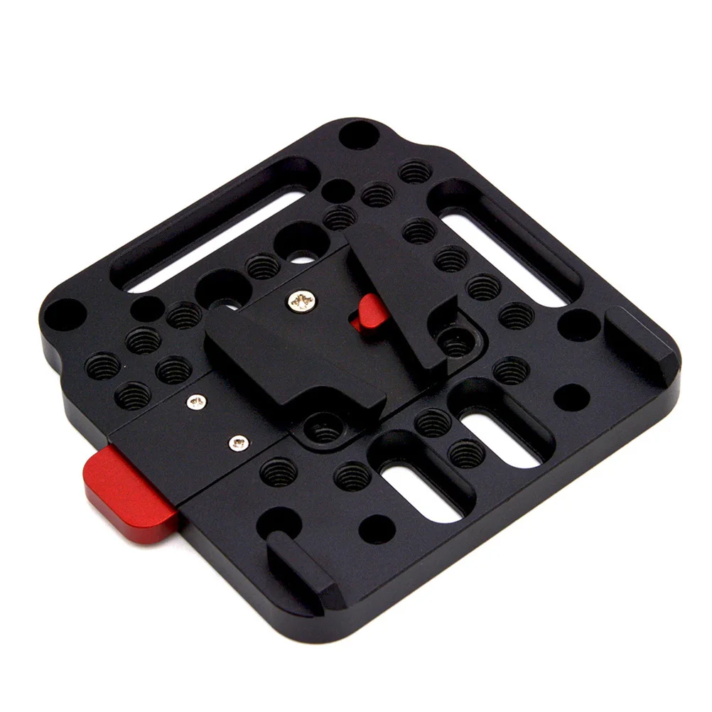 

Quick Release Plate Aluminum Qr Adapter For Cage Accessory Rapid Connector Photography Equipment