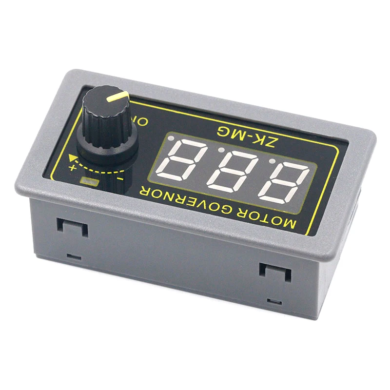 DC 5-30V 12v 24v 5A DC Motor Controller PWM Adjustable Speed Digital Display Encoder Frequency MAX 15A ZK-MG