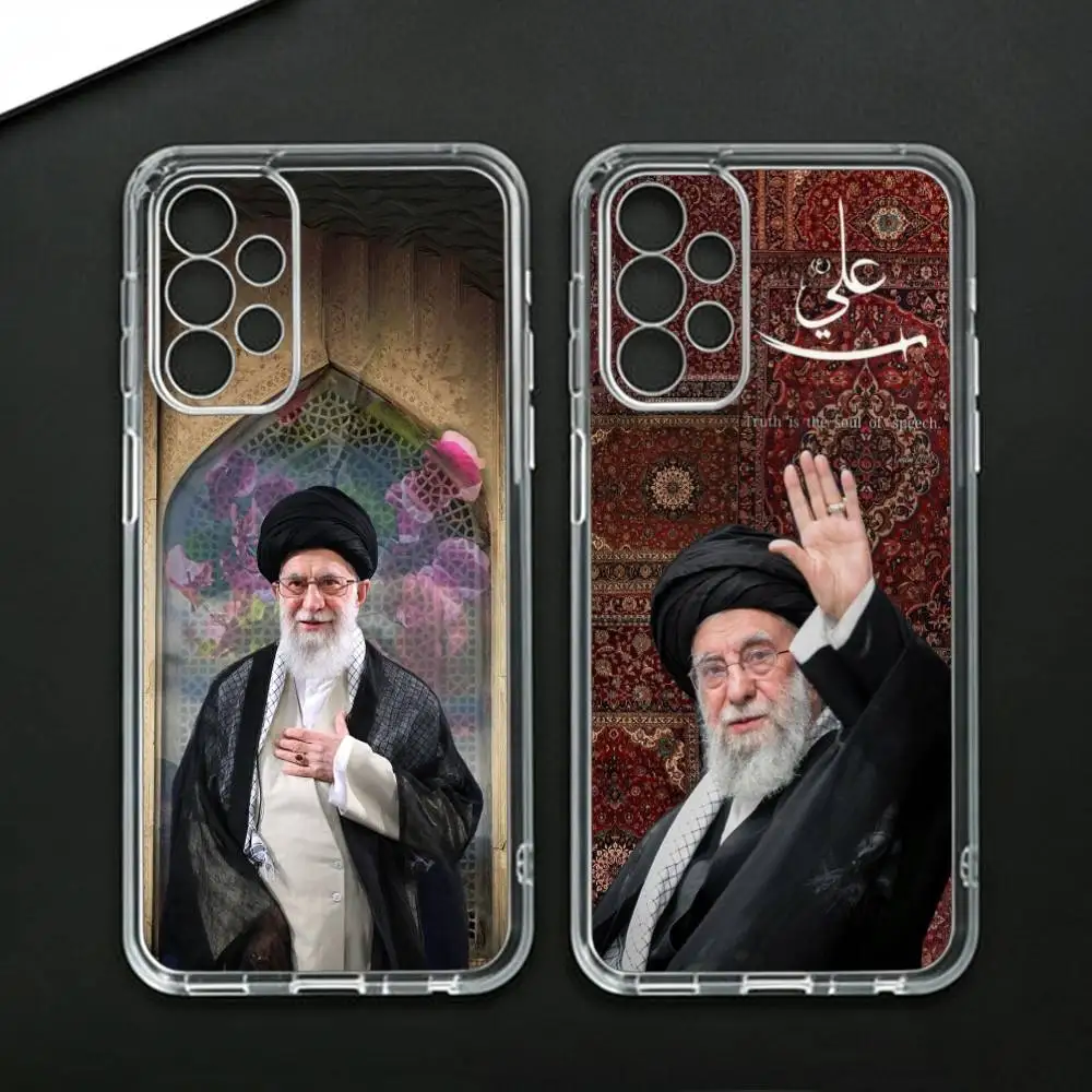 Ali Khamenei  Phone Case For Samsung Galaxy A71,A70,A52,A51,A40,A30 Transparent Cover