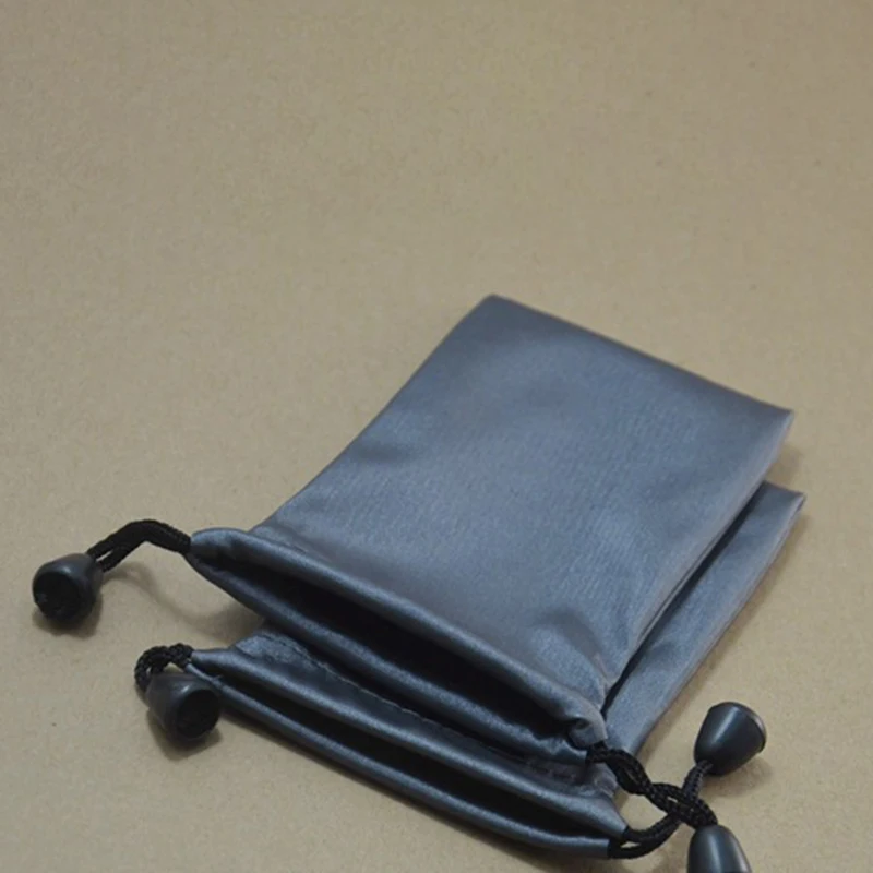 High Quality Waterproof Dustproof Headset Data Cable Pouch Drawstring Package Storage Bag Carry Bag Cloth Dust Pouches