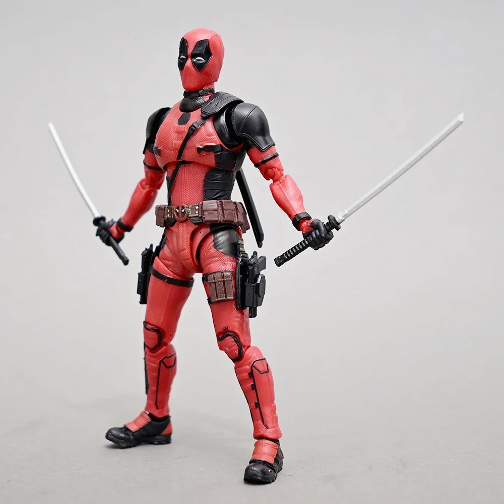 SHF Deadpool 3 عمل الشكل فيلم X-Men واد وينستون ويلسون أرقام مشتركة المنقولة نموذج جمع تزيين نسخة صنع في الصين #6