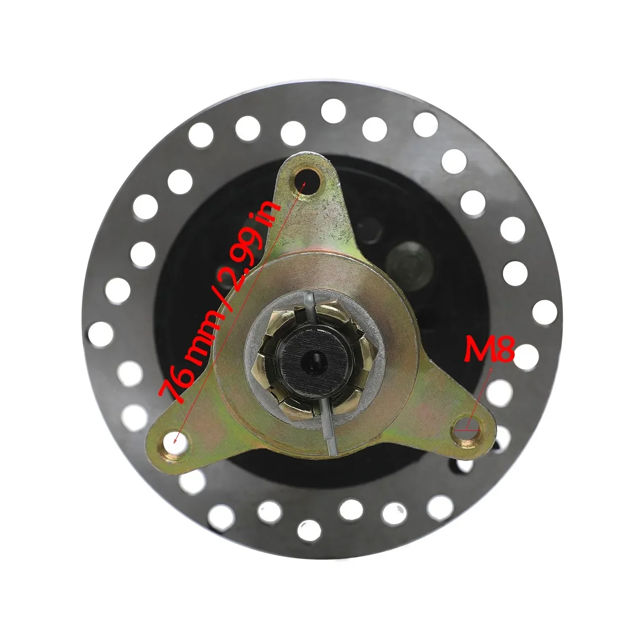 ATV 34" Rear End Differential Axle Kit Drive Shaft Wheel Hub Go Kart Trike Golf Cart