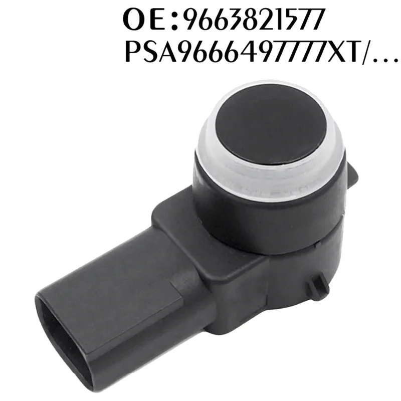 

2X For 308 407 RCZ PDC Parking Sensor For Citroen C4 C5 Berlingo 9663821577 6590.A5 6590.EF 9663821577XT-A97E