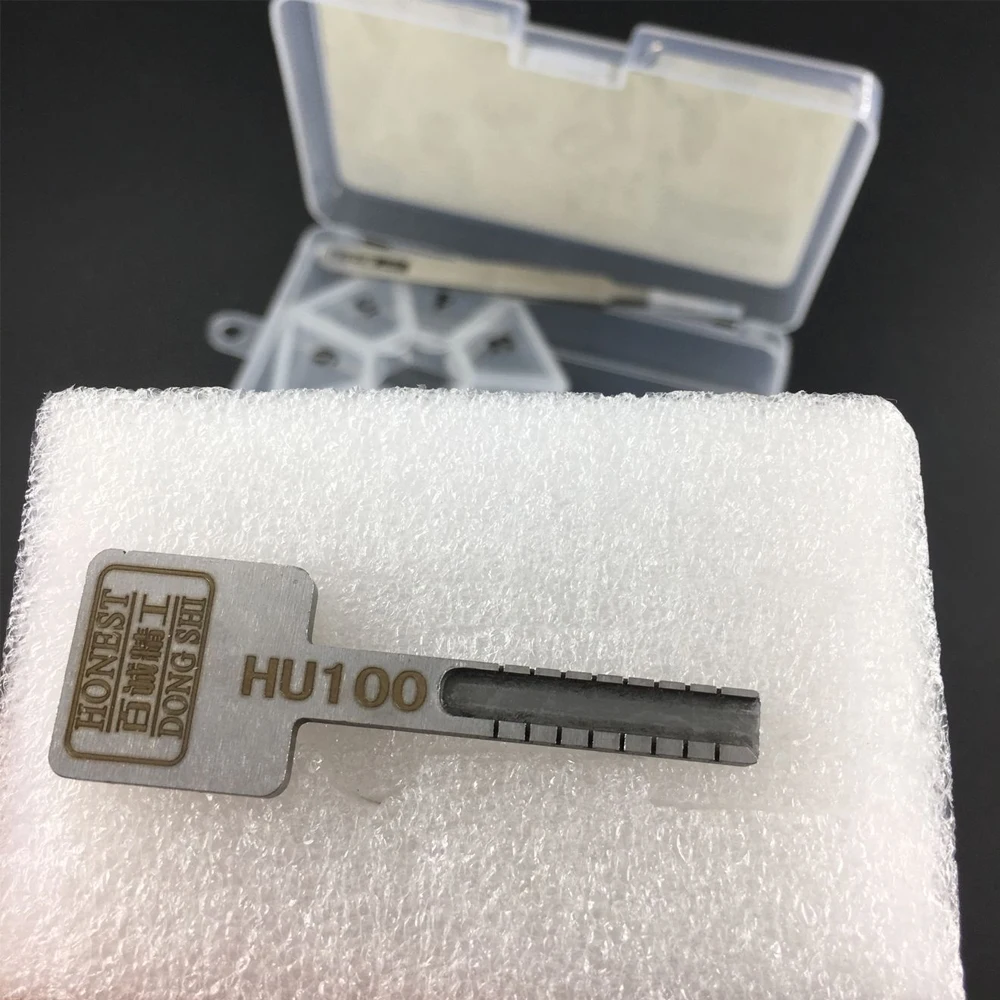 قفال أدوات صادقة مفتاح السيارة قوالب HU100 ل جديد بويك/كروز/كاديلاك/ماليبو مفتاح السيارة مكررة