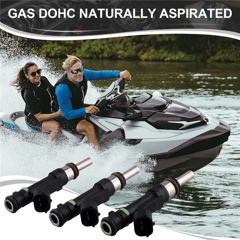

Unusual 3Pcs 0280158383 420874000 Fuel Injector Nozzle For Seadoo GTX RXP RXT GTI GTR