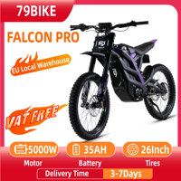 79Bike Falcon Pro Electric Bike Motorcycles 5000W Brushless Gearless Motors 72V35AH Lithium Battery Speed 85Kmh Off Road Ebike