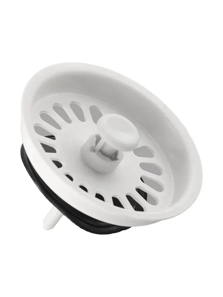 Strainer Plug Kitchen Sink Cover Kitchen Water Drain Cover Plastic Strainer Plug Tight Seal Water Drain Sturdy
