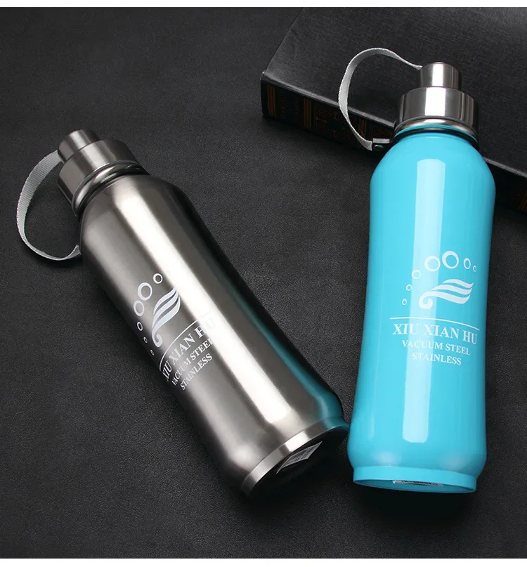 

Men heat cold insulation coffee Tea mug drinkware Insulated Thermo Cup 800ml Stainless bottle vacuum bottles KD 1456