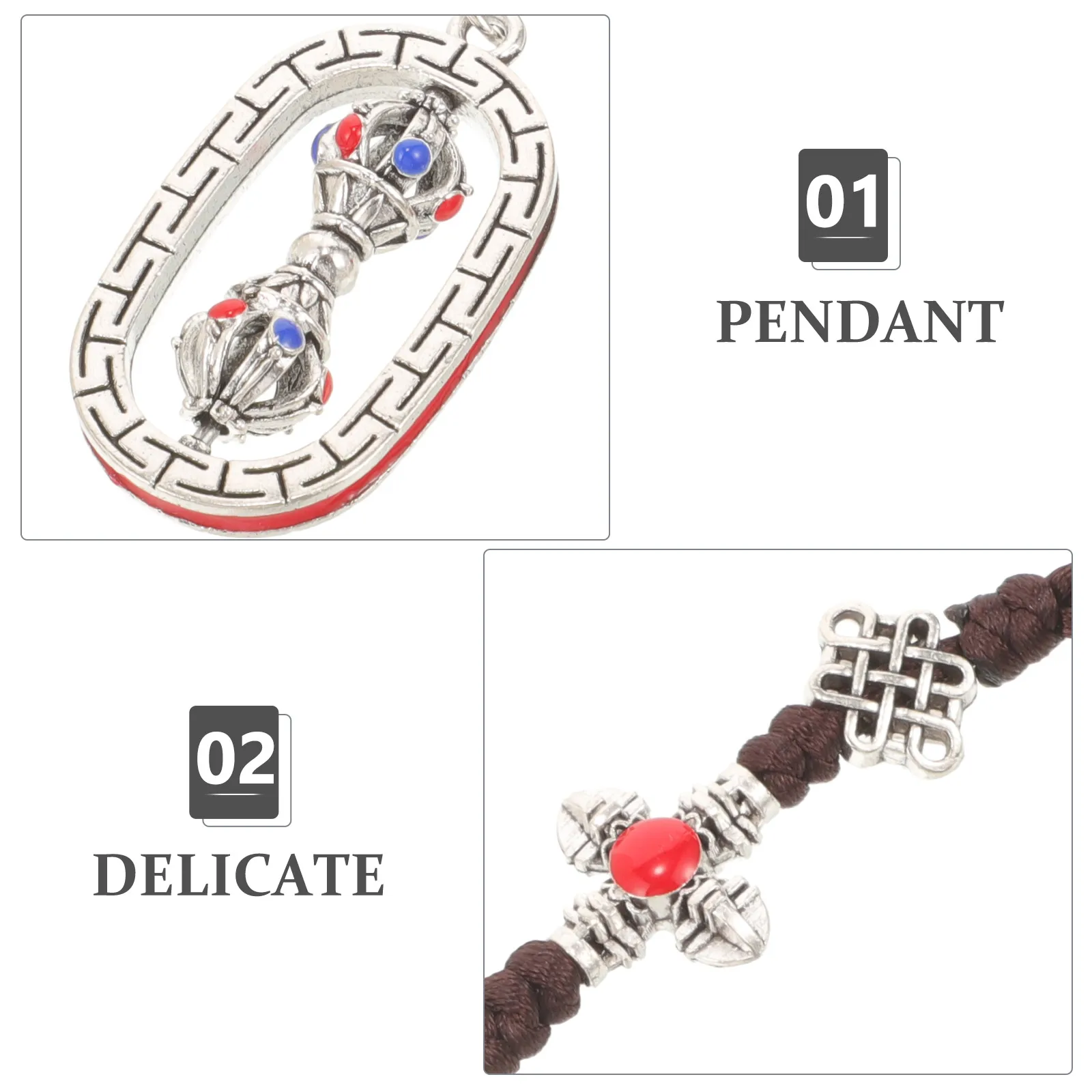 

Prayer Wheel Pendant Suitcase Decoration Backpack Interior Fit Size Car Ornaments Etc. Hanging