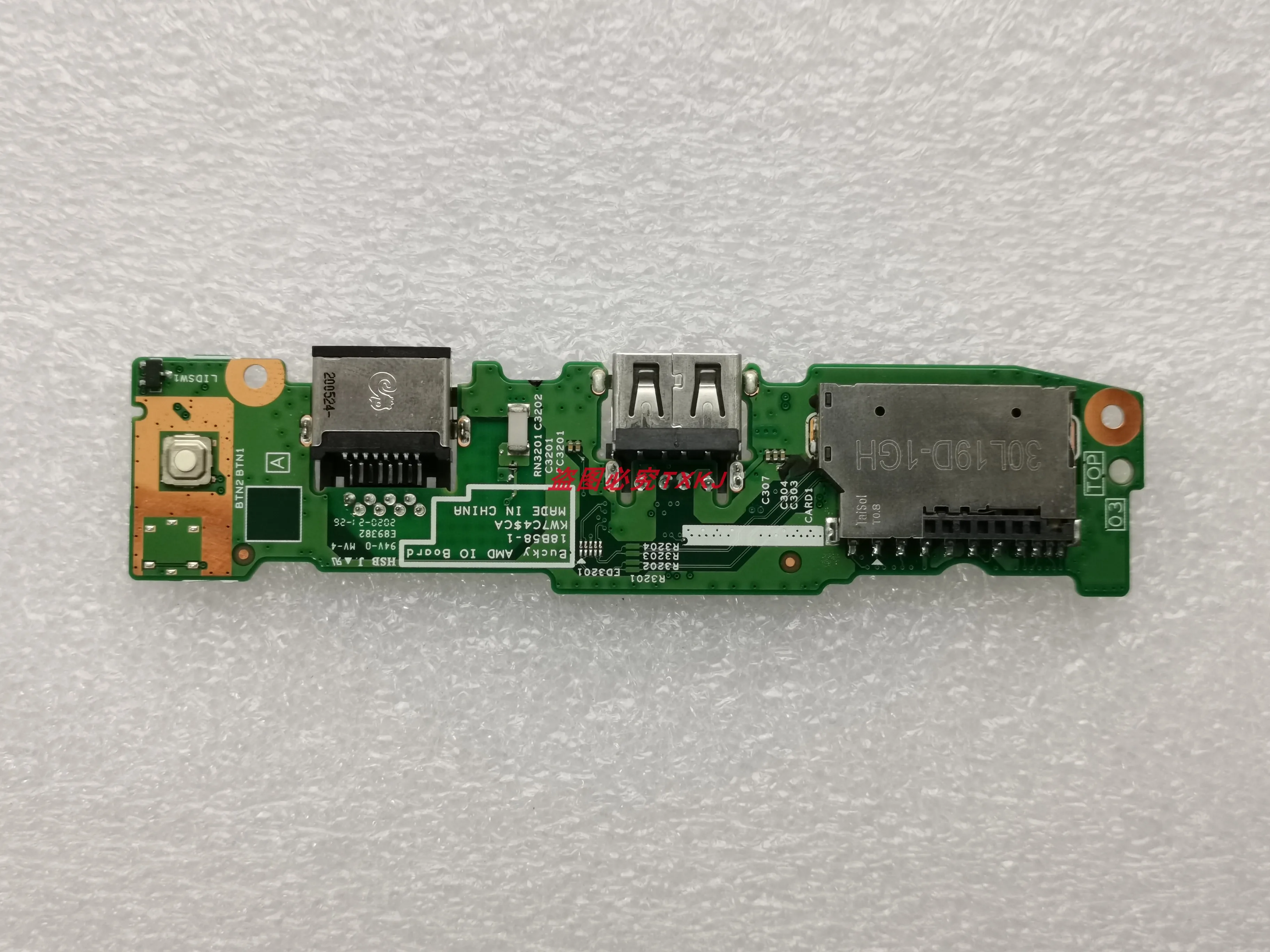 Für Dell Inspiron 5480 5482 5485 5488 5580 Laptop io rj45 USB-Buchse Power Button Board Schalter Zubehör 0 r0mgy