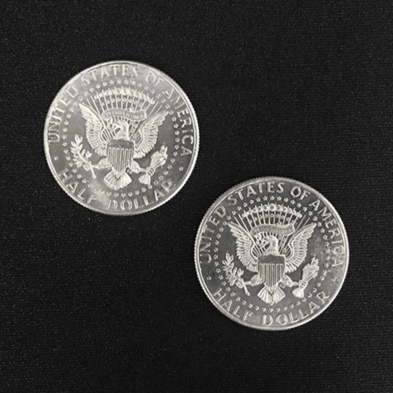 1pc Double Sided Coin (Both Side in Tails or Head) Magic Tricks Gimmick Coin Guess Debt Magic Magician Close Up Illusions Props