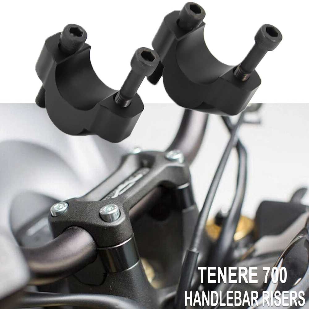 

New Tenere 700 Motorcycle Handlebar Risers Clamp Mounting Clamp Mount Riser Clamps For Yamaha Tenere700 XTZ 700 XT700Z 2019 2020