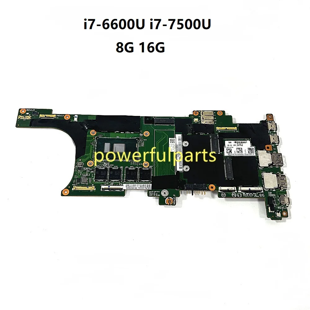 

For LENOVO X1 Carbon 5th Gen motherboard 01AY087 01AY073 01AY065 01LV447 DX120 NM-B141 mainboard i5 i7 8g 16g Working GOOD