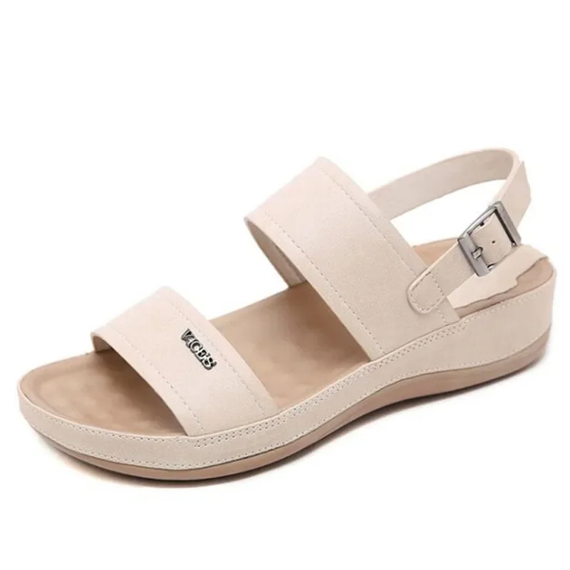 CEYANEAO Beach slates women's shoes summer sandals women's shoes  platform with a high heel and wedge with a pair of sandsals