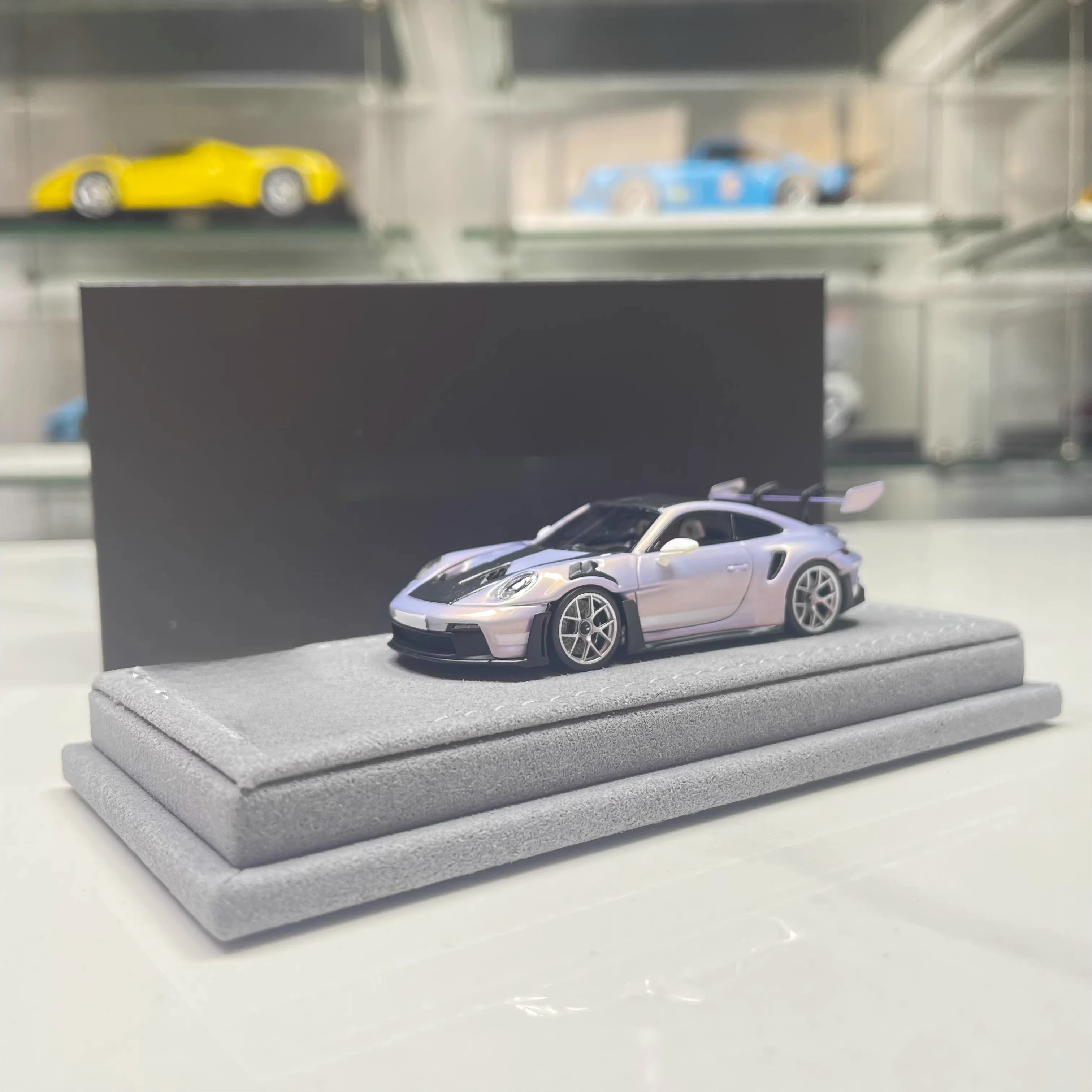 FOR GT3RS  car model 1:64 Resin material ornaments，for festival gifts collection, display and appreciation