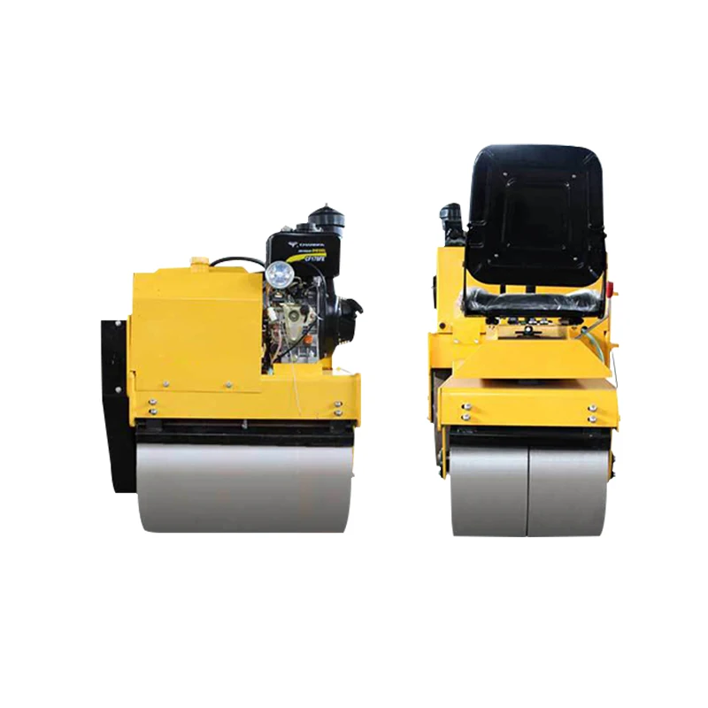 Smooth Drum Road Roller High Capacity Compaction Machine for Sale