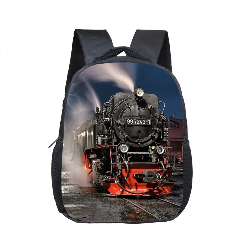 Locomotiva a vapore da 16 pollici/treno zaino per bambini borse da scuola per bambini borsa da scuola per bambini borsa da scuola per bambini regalo