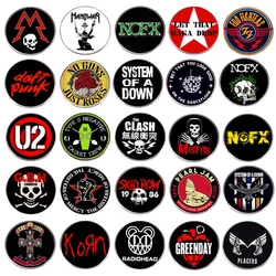 New Rock Pin Pop Band Music Song Brooch Badge Backpack Lapel Pin Denim Shirt Accessories Fan Collection Medal Jewelry Gift