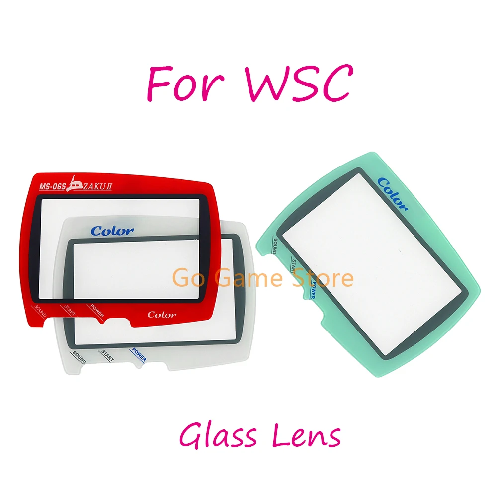 2pcs Replacement For WSC Glass Panel Protector Screen Lens Cover For BANDAI Wonder Swan Color