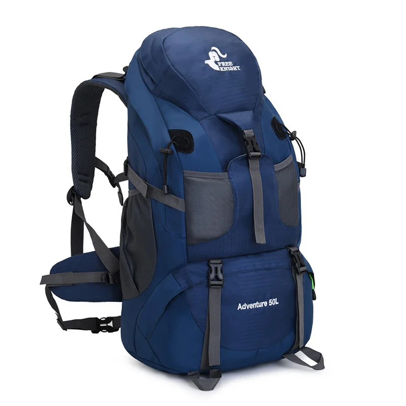 Professional Outdoor Mountaineering 50L Bag Hiking Backpack Sports Men\'s Women\'s Large Capacity Rucksack Light Camping Travel