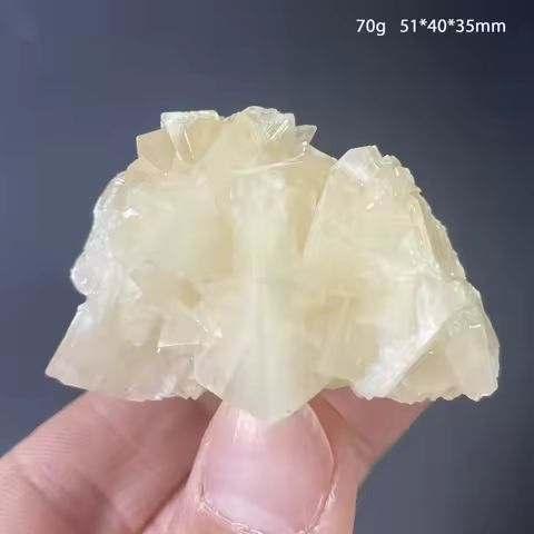 Natural Guizhou Calcite Crystal Cluster Mineral Specimen Quartz Rock Decoration Gift Healing